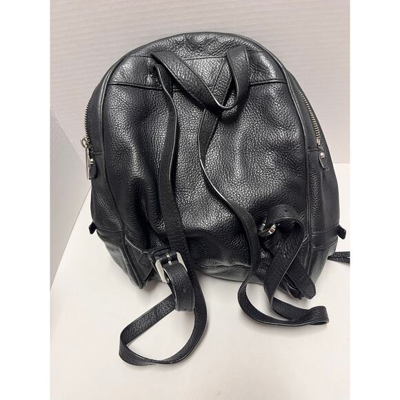 black rhea leather backpack Michael Kors Mini Python-Embossed  Jubilee Thrift back yet luxe our rhea backpack redefines big Womens Backpacks Michael Kors Black